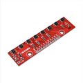8 sensor lines follow
