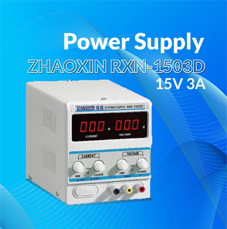POWER SUPPLY 0-15V 0-3A