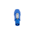 Fiche Speackon Power femelle Bleu 3 broches