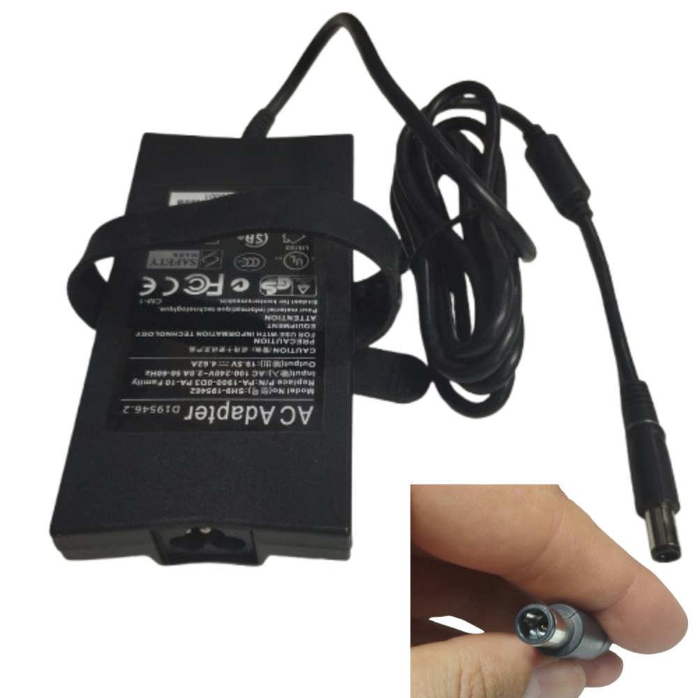 chargeur ordinateur portable Dell 19.5V 4.62A