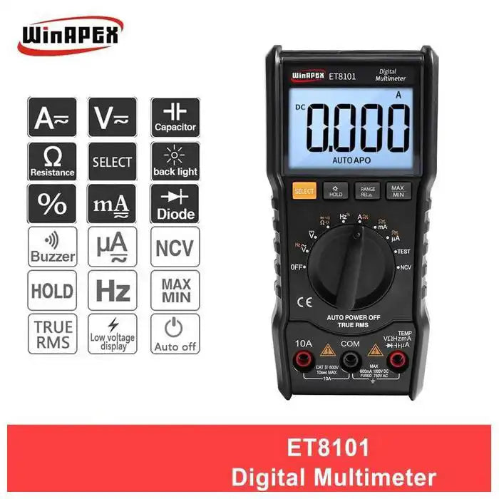 multimètre winapex ET8101