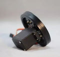 smart car wheel: dia: 70mm,thickness 11mm fix hole dia 5,5mm for 360° or 180° continuous retation servo, connect with MG995 945