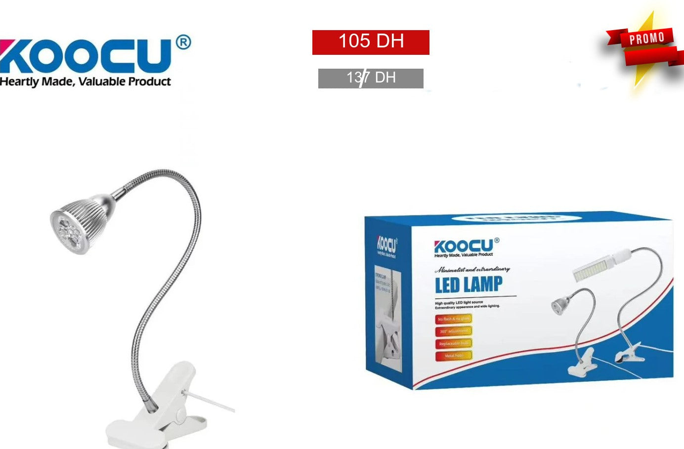 Lampe bureau réparation 7001