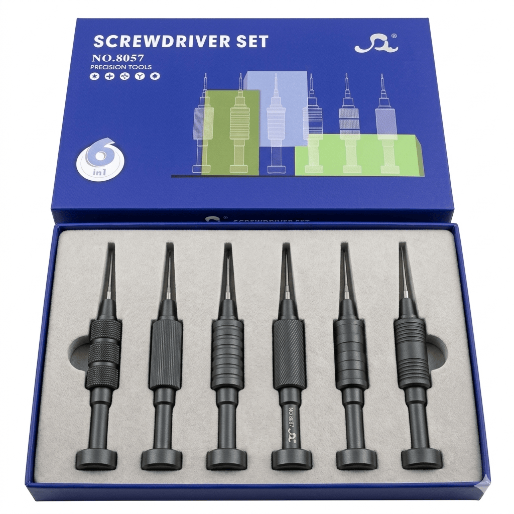 Kit de 6 Tournevis Modèle NO.8057