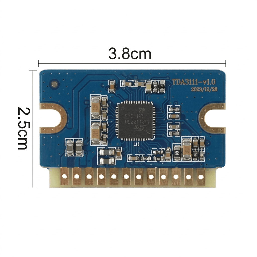 YL2020 20W+20W D class mini digital amplifier 12V-24V