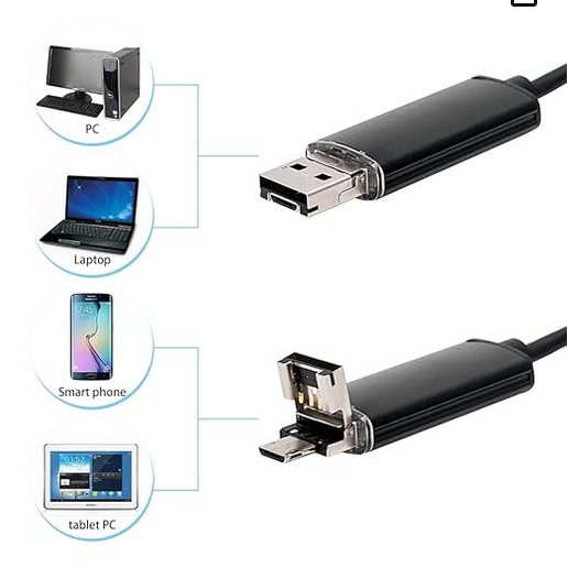 Camera avec cable 10m NOIR