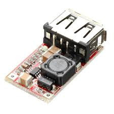 Module abaisseur DC-DC 6-24V a 5V3A Chargeur USB HW-384