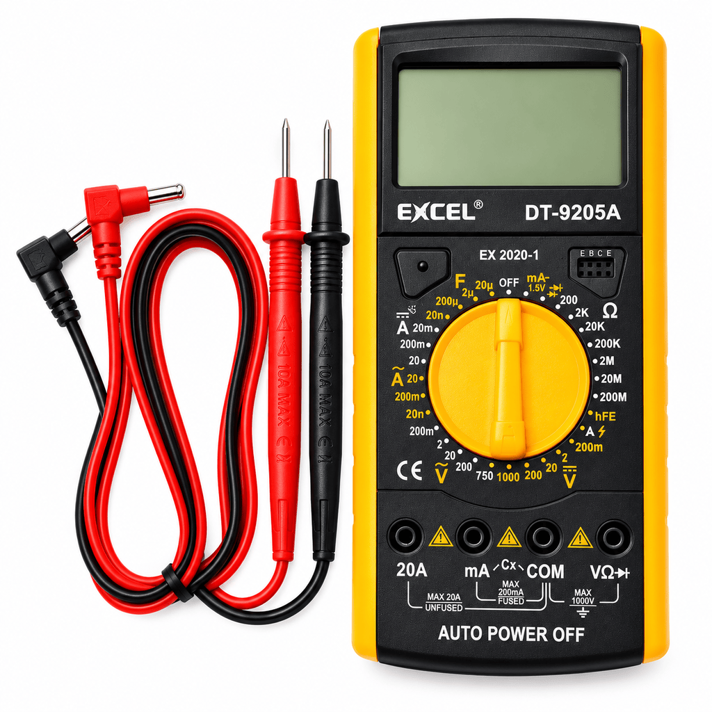 Digital Multimeter DT-9205A EXCEL