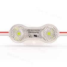 Module de LED d'injection 2LED/piece blanc ROND