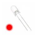 LED 5mm 3V Transparent ROUGE