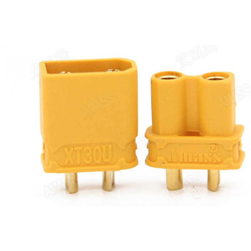 connecteur XT30 male et femelle