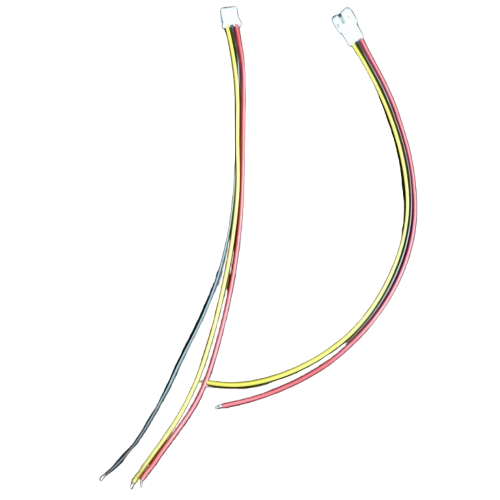 Connecteur 3fil 6.5mm male+femelle connecteur blanc