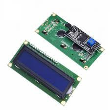Ecran LCD 1602 IIC/I2C afficheur  bleu
