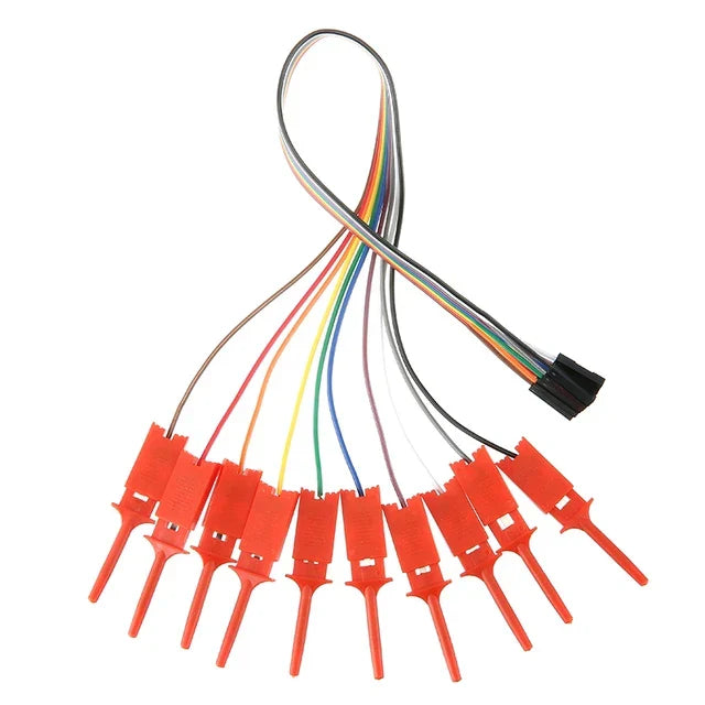 10 Connecteurs de test pour analyseur logique