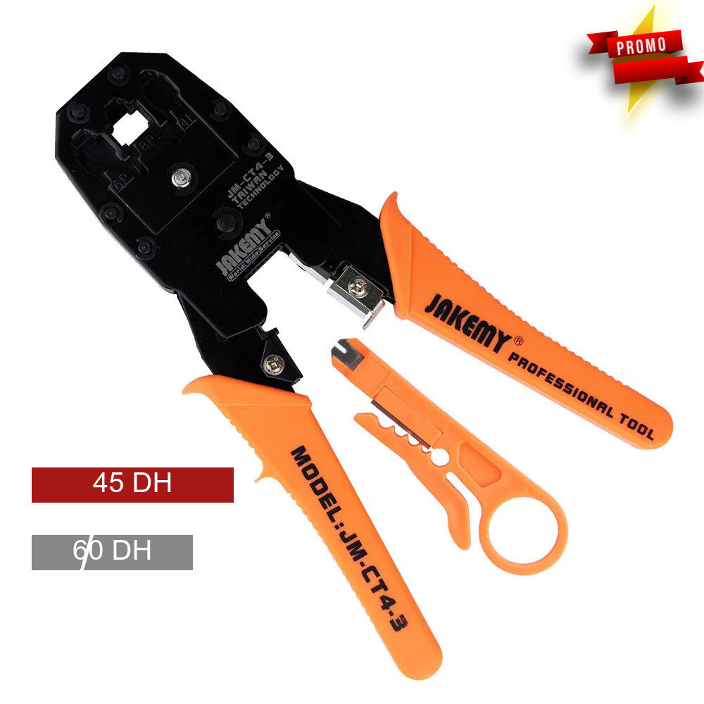 Pince cable reseau JAKEMY JM-CT4-3