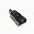 Fiche 220V male pour cable