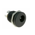 Fiche batterie femelle a souder Noir