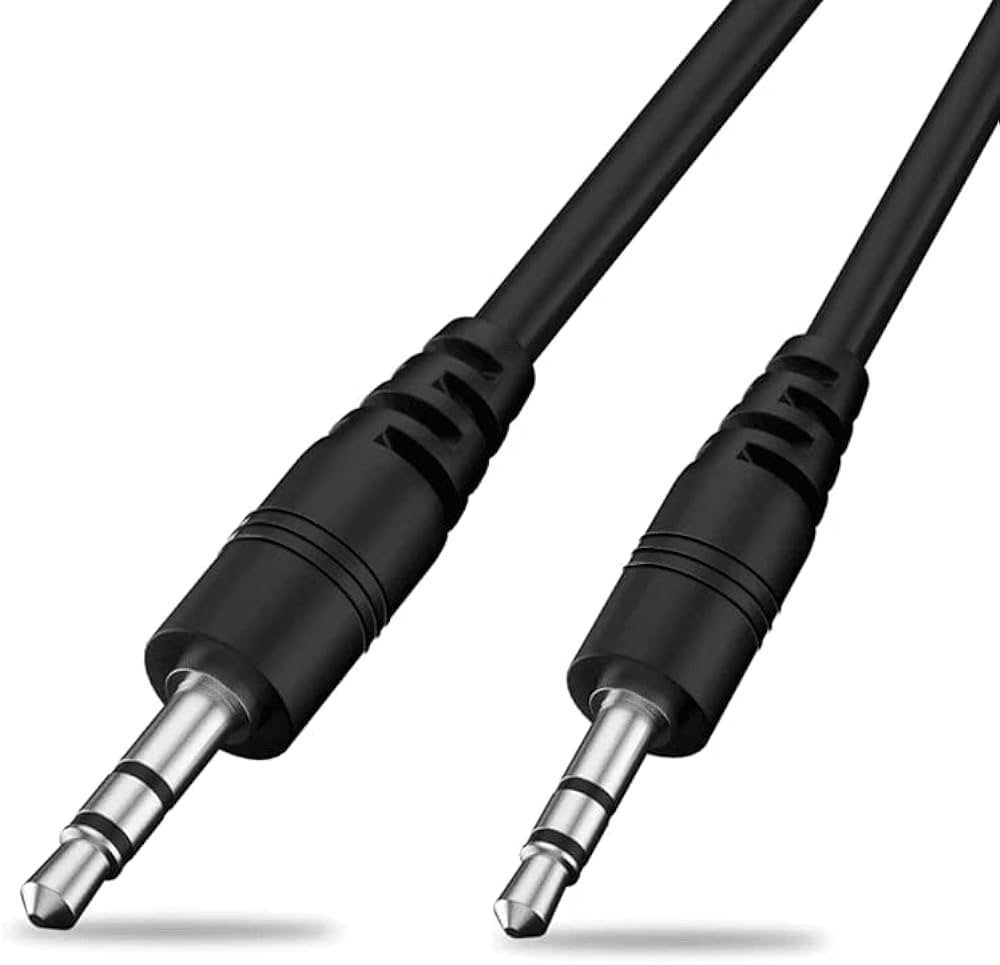 CABLE JACK JACK AUX NOIR