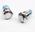 Bouton poussoir metal lisse PM