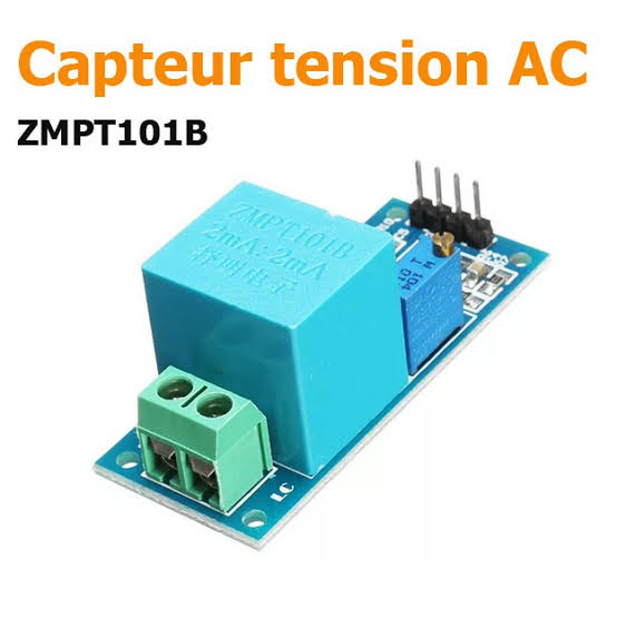 Capteur de tension AC ZMPT101B