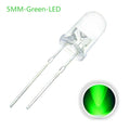 LED 5mm 3V Transparent VERT