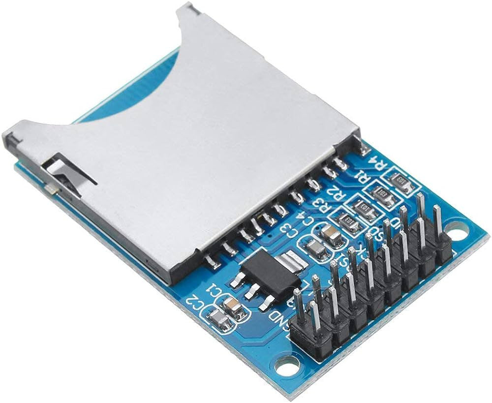 SD CARD MODULE READ AND WRITE