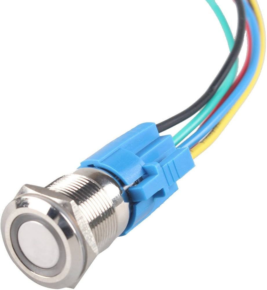 Connecteur interrupteur 5fil + bouton poussoir