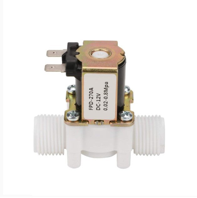 Electrovanne DC 12V Electric Solenoid Valve Metal Plastic
